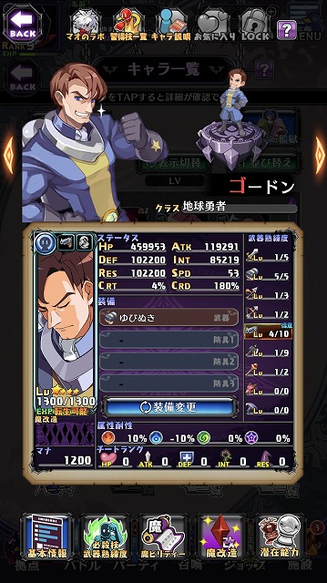 ディスガイアRPG レベルアップ